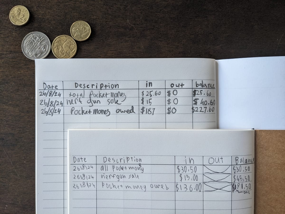 The boys are feeling rich!