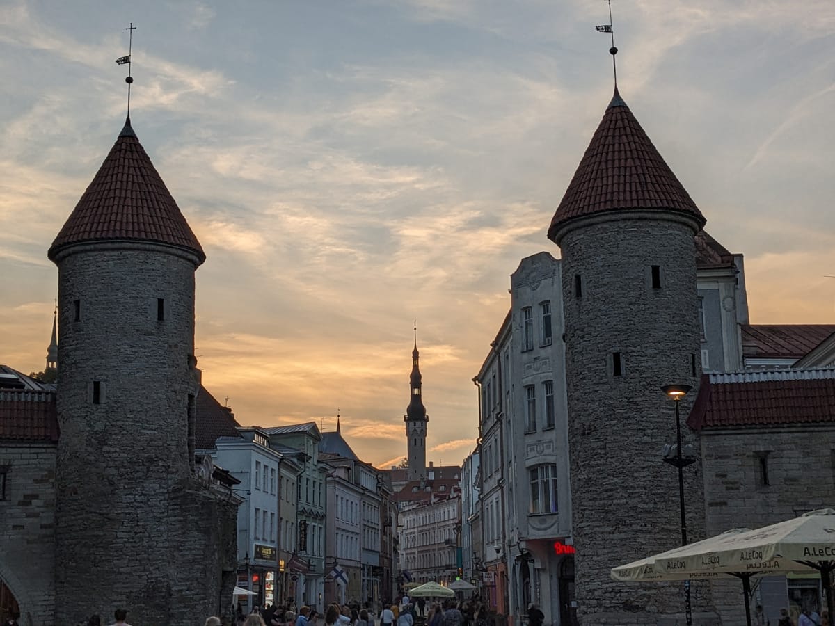 And hello gorgeous Tallinn