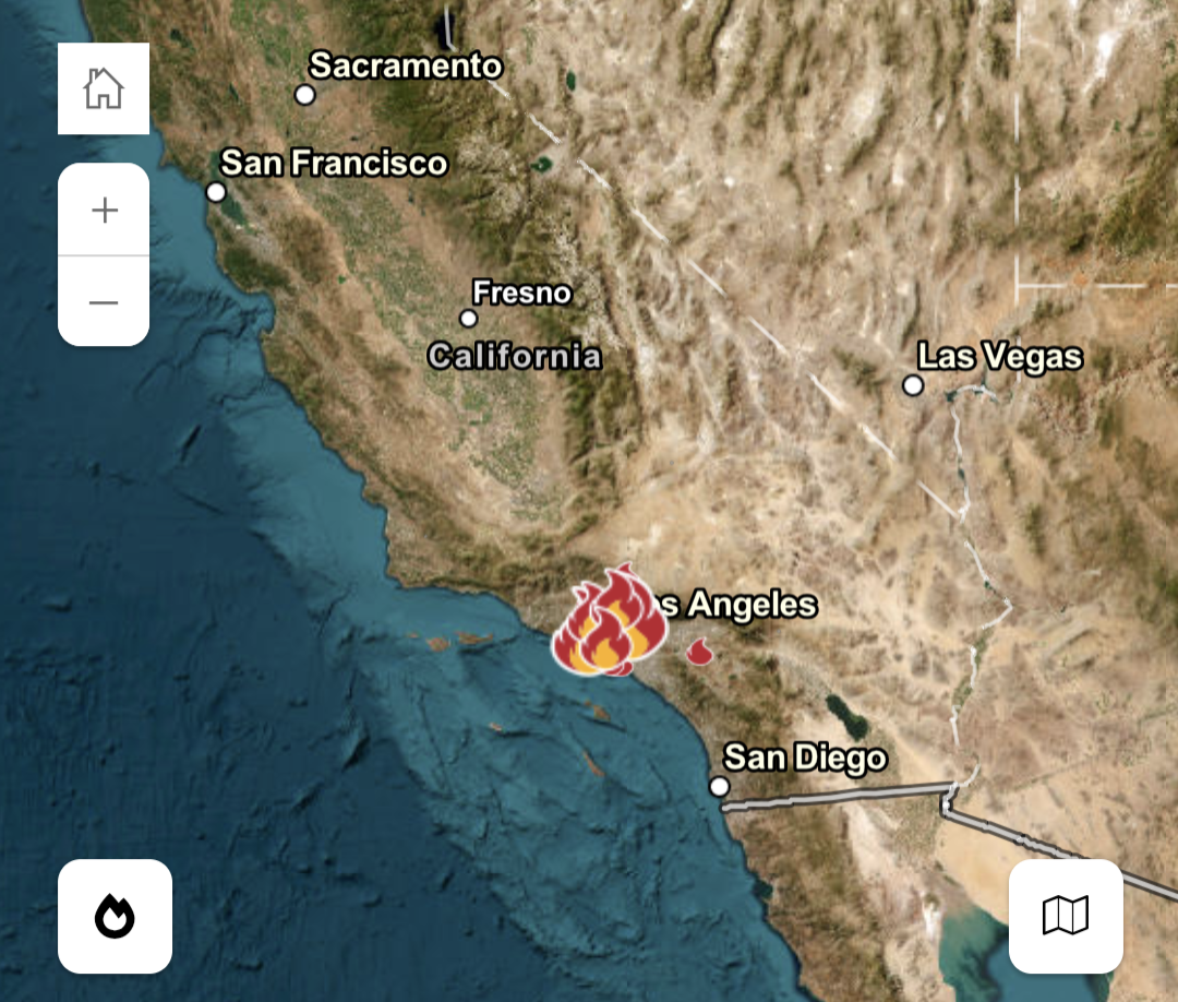 Los Angeles wildfires