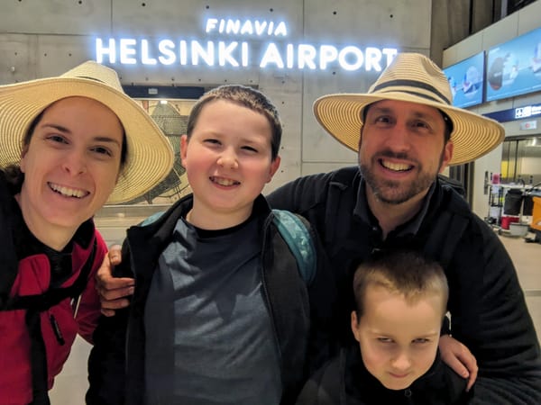 Made it to Helsinki!