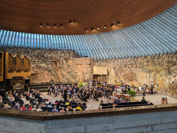 A concert at the Church in the Rock