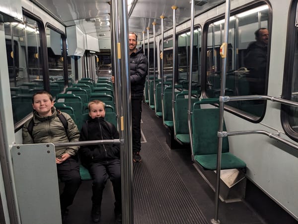 Tram trippin'