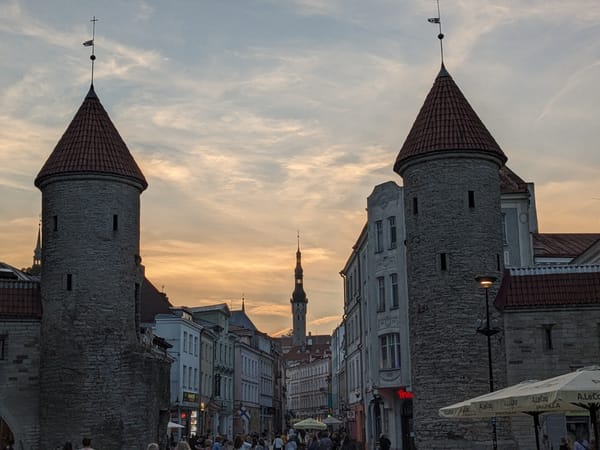 And hello gorgeous Tallinn