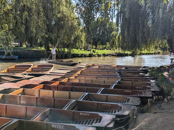 Punting in Cambridge