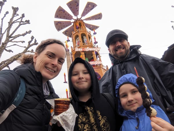 Back to Luxembourg and our first Christmas market